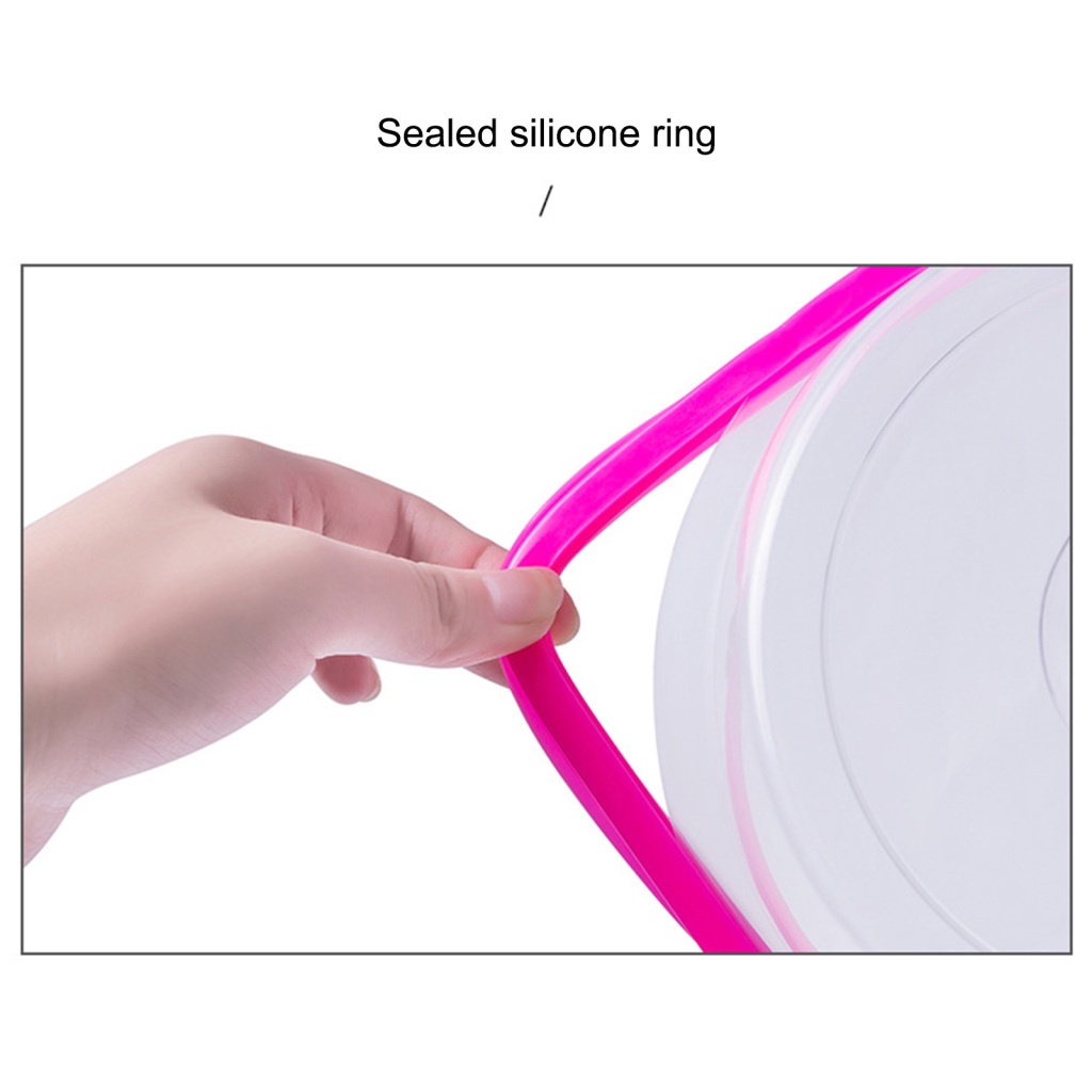 Nắp Đậy Thực Phẩm Bằng Silicon Gel Silica Trong Suốt Chống Văng Dầu Chịu Nhiệt Tái Sử Dụng Được 3 Màu Kích Thước 20X20X6Cm