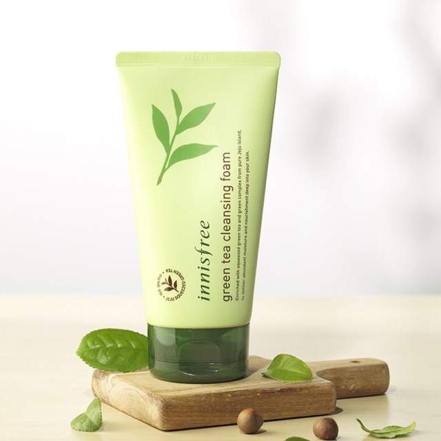 SỮA RỬA MẶT TRÀ XANH INNISFREE GREEN TEA CLEANSING FOAM 150ml