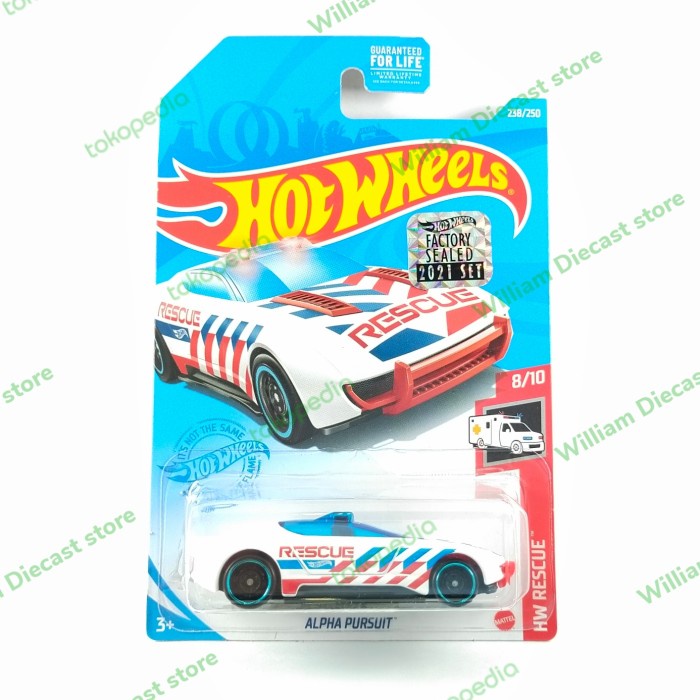 Hot Wheels Bộ Đồ Chơi Alpha Pursuit Nhà Máy AB2155