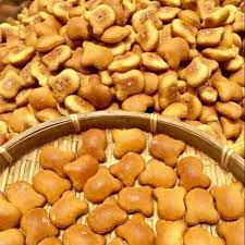 Bánh Gấu Nhân Kem Thiên Hồng Lon 300Gr | Nghiện Store | Freeship