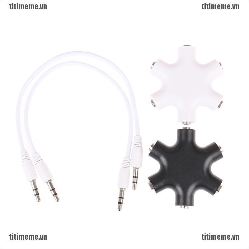 Bộ Chia Cổng Âm Thanh 6x3.5mm | BigBuy360 - bigbuy360.vn