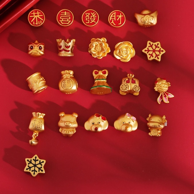 Hạt Làm Vòng Tay diy Phong Cách Dân Tộc Trung Hoa Màu Sắc