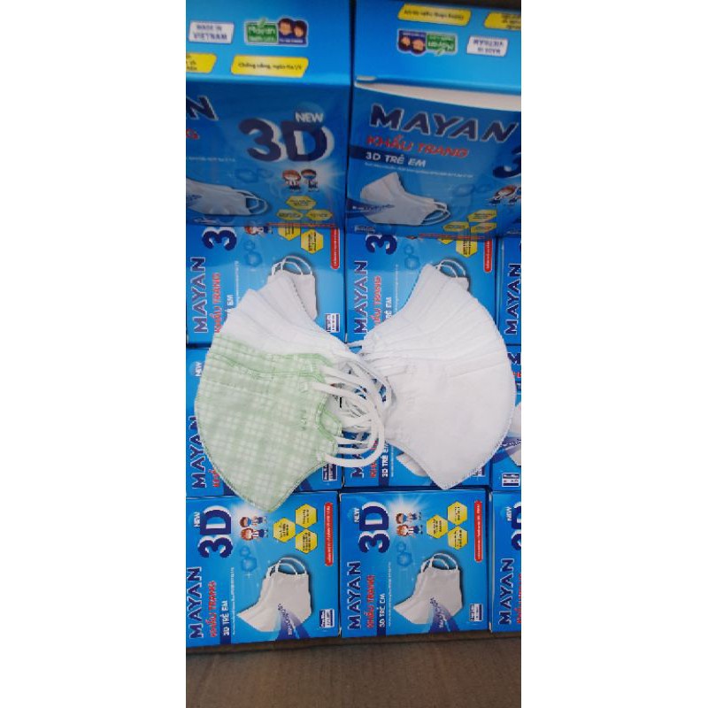 Khẩu trang Mayan 3D Mask trẻ em hộp 10 cái | BigBuy360 - bigbuy360.vn
