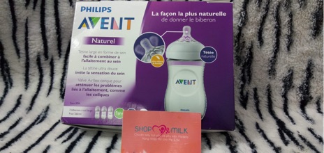 Set 3 bình Avent Natural 260ml