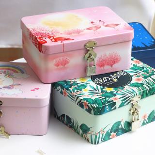 Hộp Đựng Đồ Bằng Sắt Có Khóa Mật Khẩu Tiện Dụng