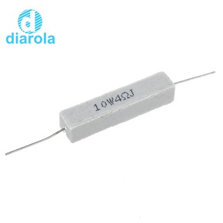 Set 10 Điện Trở Gốm 4 Ohm 10w 5%