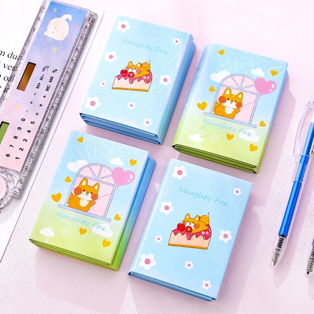 Giấy Note Bộ + Sticker + Đánh Dấu Trang Hình Siêu Dễ Thương Ngộ Nghĩnh