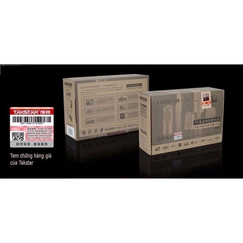 Mic thu âm livestream chuyên nghiệp cao cấp Takstar PC-K500 hát karaoke