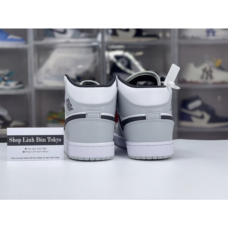 Giày thể thao jd1 smokegrey xám cổ cao
