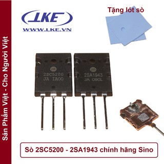 1 cặp Sò 2S5200 – 2SA1943 sino công suất 200W