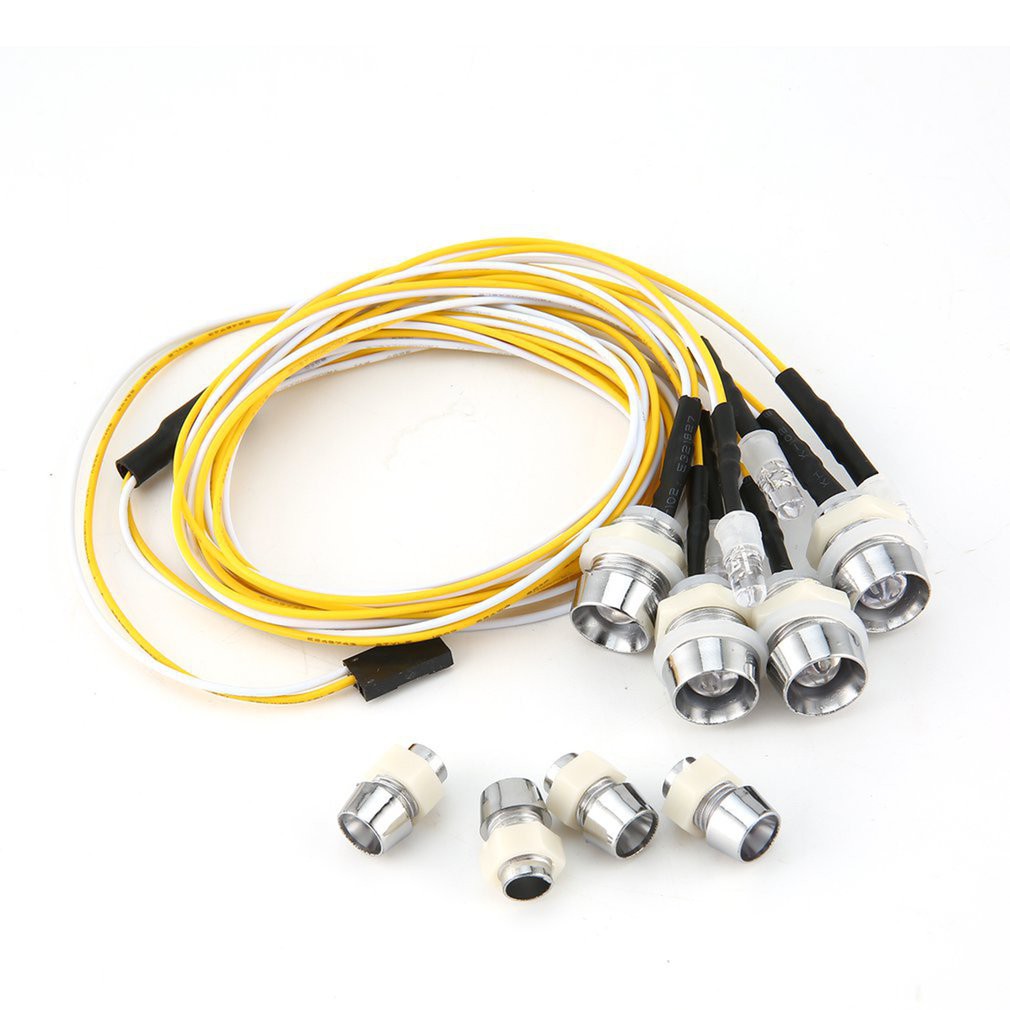 TRAXXAS Rc Đèn Pha LED Cho Xe Tải Điều Khiển Từ Xa 1/10 1/8 1/12 RC