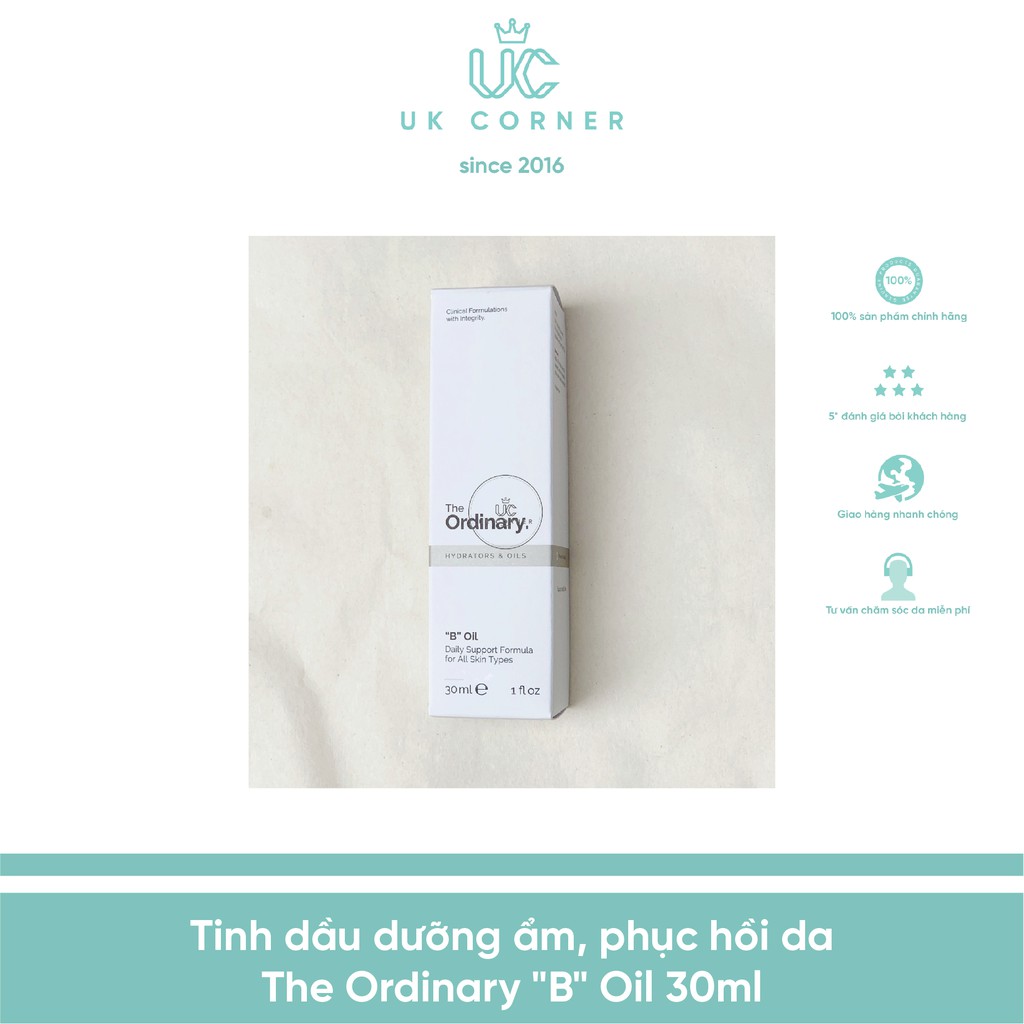 Dầu dưỡng "thần dược" dưỡng ẩm - phục hồi hư tổn trên da The Ordinary "B" oil | BigBuy360 - bigbuy360.vn