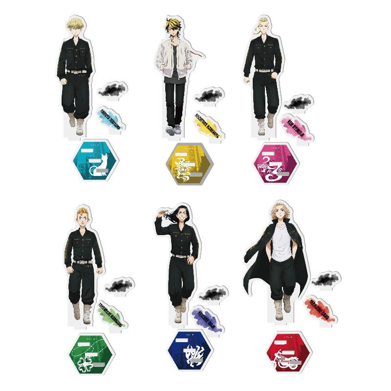 Mô hình nhân vật TOKYO REVENGERS Kịch Trường Của Takemichi ver ĐỨNG standee mica acrylic anime chibi trưng bày xinh xắn