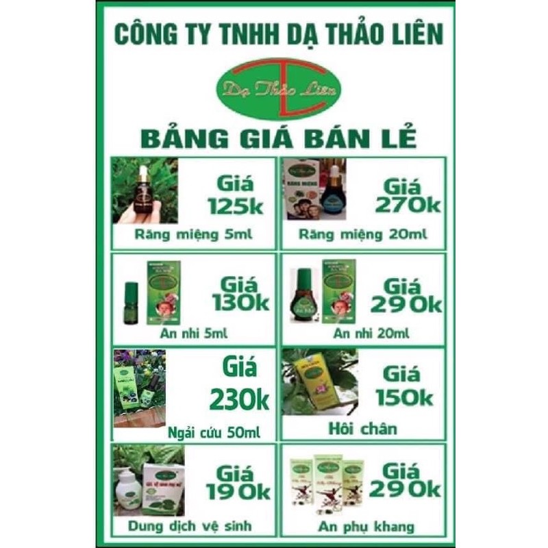 Tinh dầu thảo dược an nhi | BigBuy360 - bigbuy360.vn