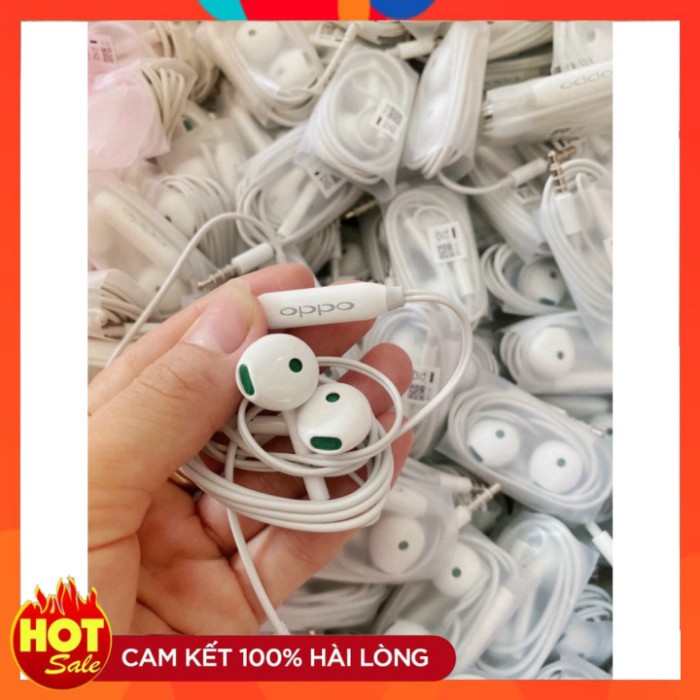 (Zin opP) Tai Nghe Nhét Tai Op Màng Xanh , Nghe Hay, Êm, Bass Tốt. Jack Cắm 3.5mm