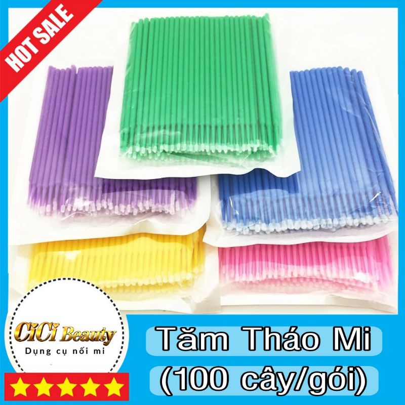 Tăm Tháo Mi _ Que tháo mi _ Tăm bịch đa năng