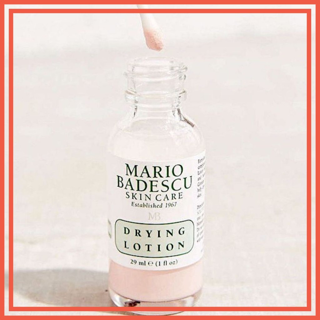 [Mã INCU1708 hoàn 15K xu đơn 50K] Dung Dịch Chấm Mụn Mario Badescu Drying Lotion 29ml Mới Nhất