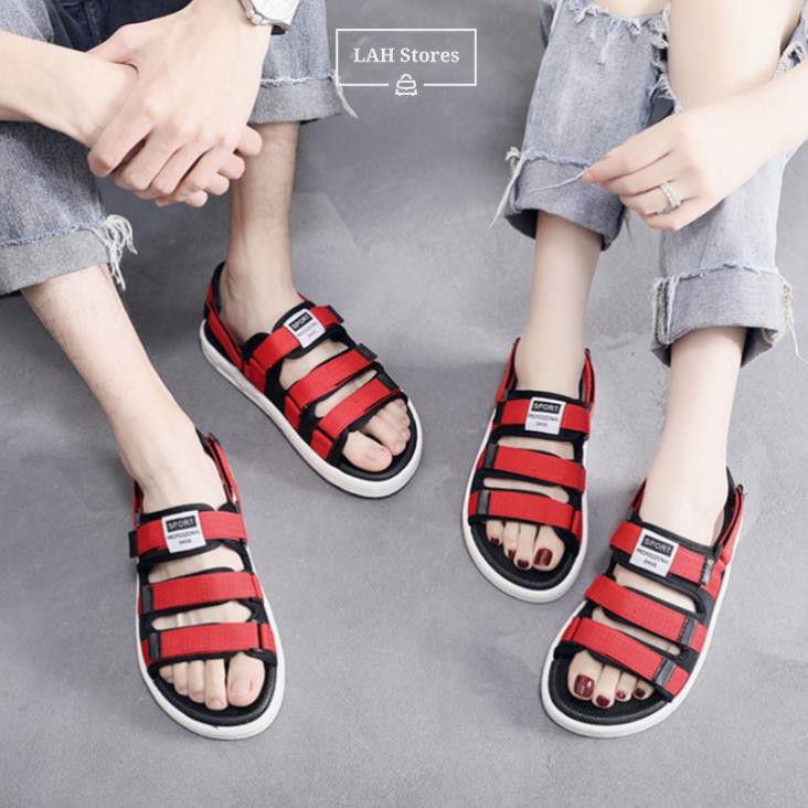 Dép sandal nam phong cách Unisex LAH STORES. Vải bố siêu chắc chắn. Quai hậu rời siêu chất. DSNAM03