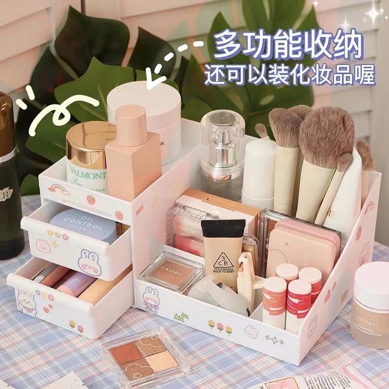SET HỘP GIÁ KHAY ĐỰNG ĐỒ TRANG SỨC , MỸ PHẨM