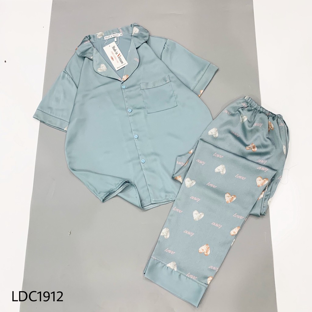 ĐỒ BỘ PIJAMA LỤA SATIN CAO CẤP NỮ | BigBuy360 - bigbuy360.vn