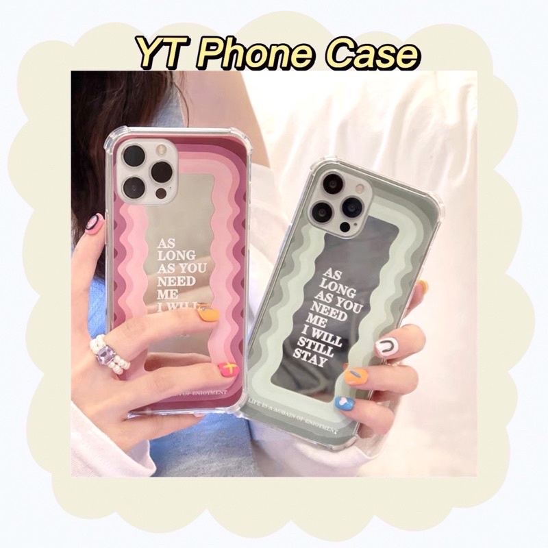 Ốp lưng iphone gương  bảo vệ camera 7/7plus/8/8 plus/x/xs/xsmax/11/11pro/11 promax/12promax YT Phone Case