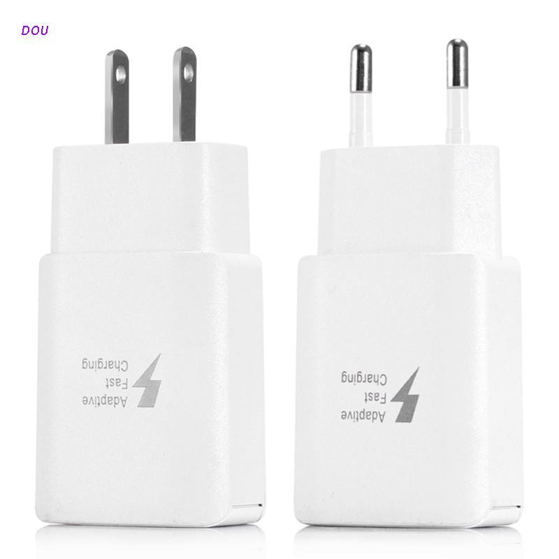 Cốc Sạc Hai Cổng Usb Eu Us Cho Iphone Samsung 12