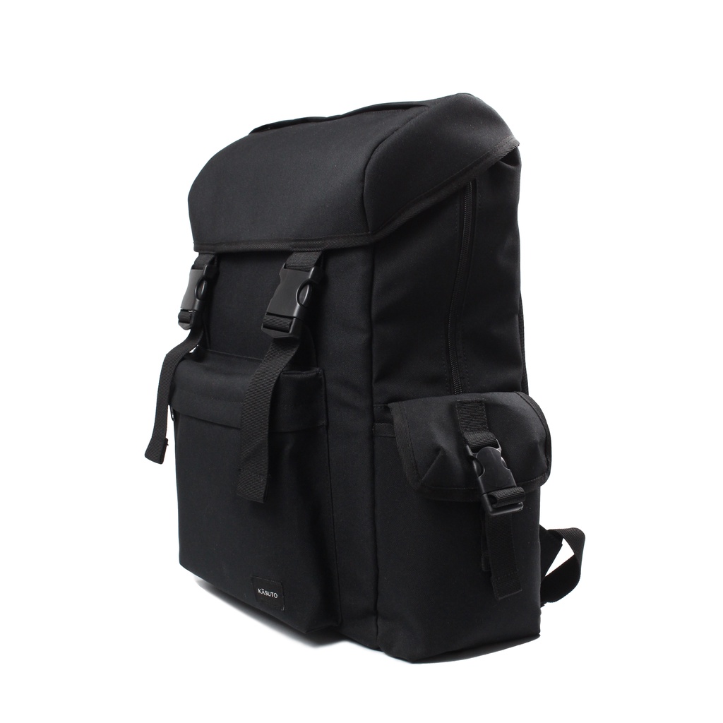 Balo Nam Nữ KASUTO Box Backpack đựng Laptop 15.6 Inch BaLo Đi Học Đi Du Lịch Phượt Vải Canvas Cặp Nữ Đi Học Cao Cấp