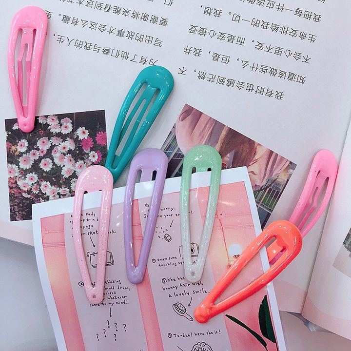 20 kẹp tóc hình bánh Macaron dễ thương