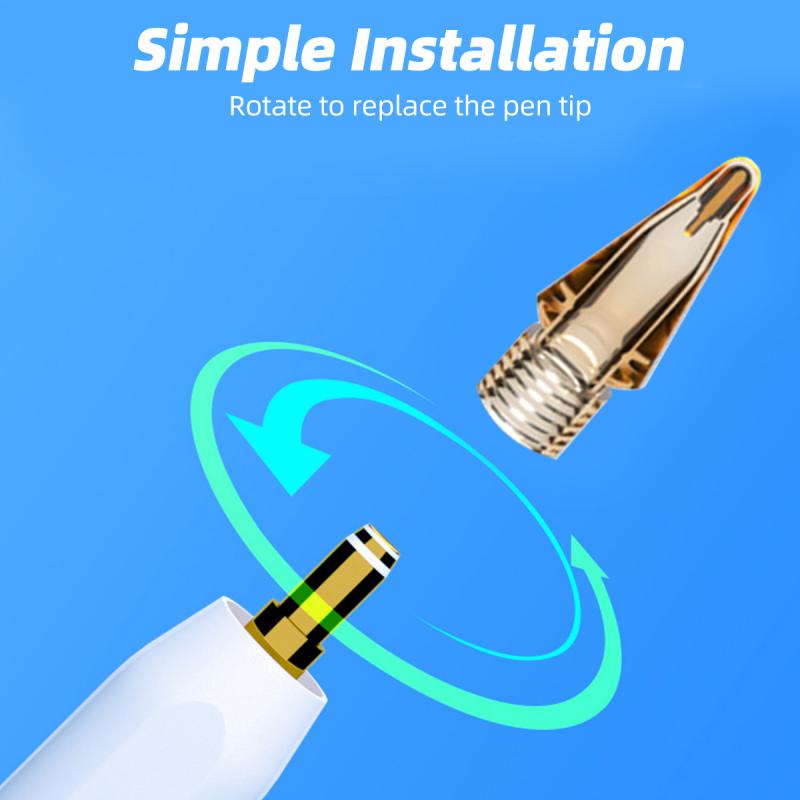 Đầu bút cảm ứng HDOORLINK thay thế thích hợp cho Apple Pencil 1st 2nd Generation