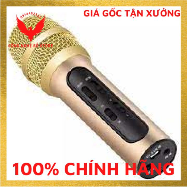 (Hàng có sẵn) Micro Live Stream Thu Âm C11, Micro Thu Âm, Hát Live Stream,Karaoke Online, Tặng Tai Nghe Chính Hãng Bảo