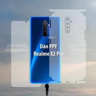 Tấm dán Realme X2 Pro dán PPF mặt trước, dán mặt sau, dán màn hình, dán mặt lưng Full viền chuẩn