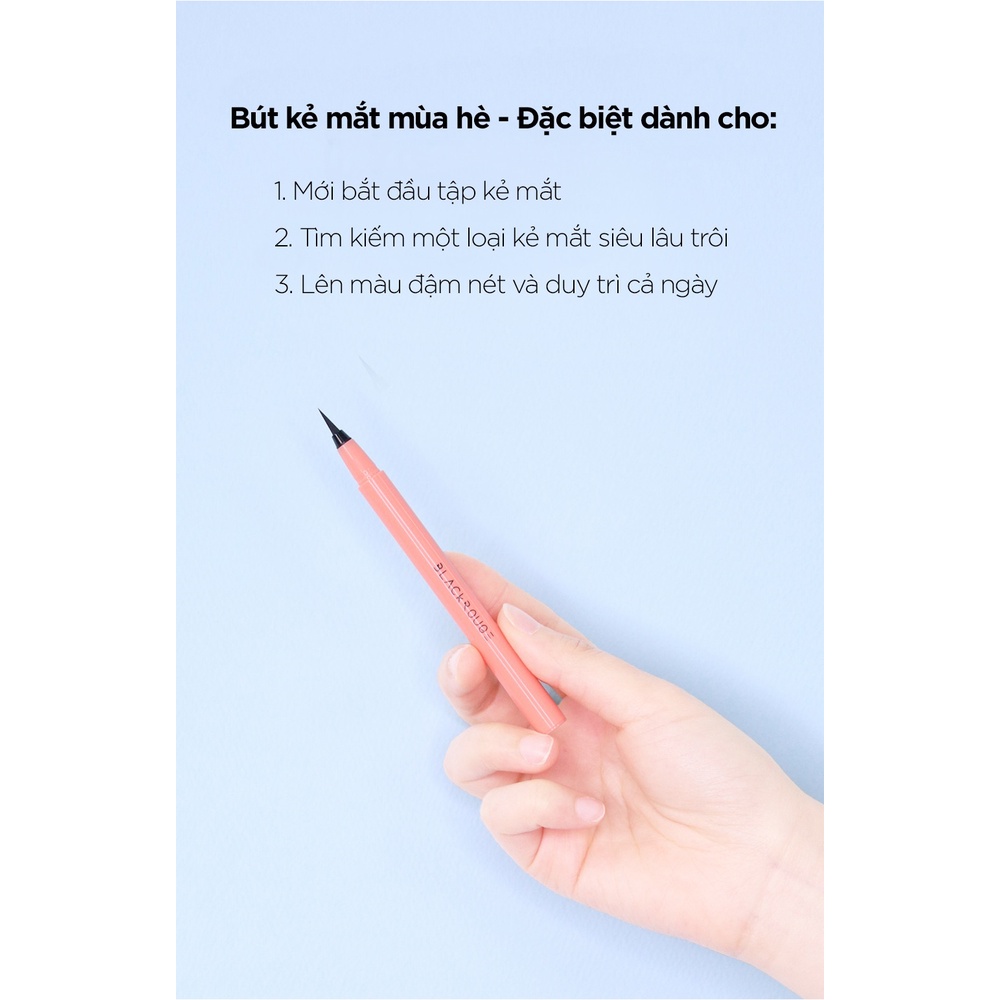 Kẻ mắt nước chống trôi không lem Black Rouge Power Proof Pen Liner