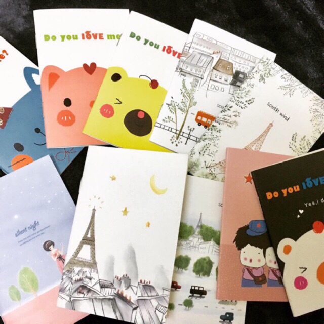 Sổ tay mini siêu xinh
