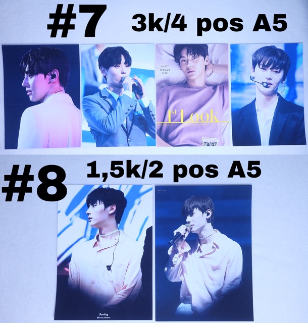 (Có sẵn) Sale poster A5 Minhyun / Jaehwan | BigBuy360 - bigbuy360.vn