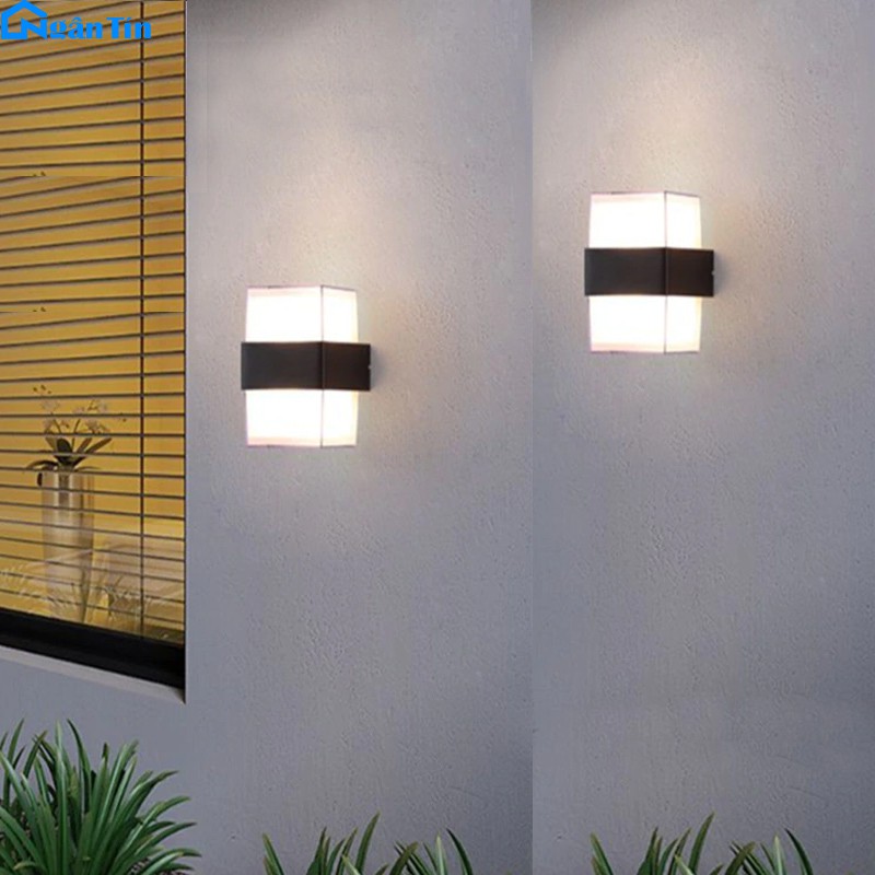 Đèn Led treo tường gắn tường ngoài trời trong nhà Led 12W VNT669 220V Ngân Tin