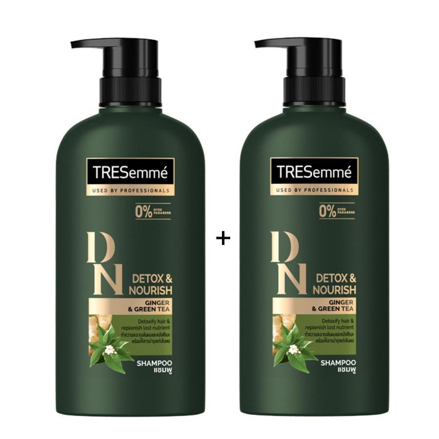 Combo 2 Chai Dầu Gội Tresemme Detox &amp; Nourish Thái Lan 450ml