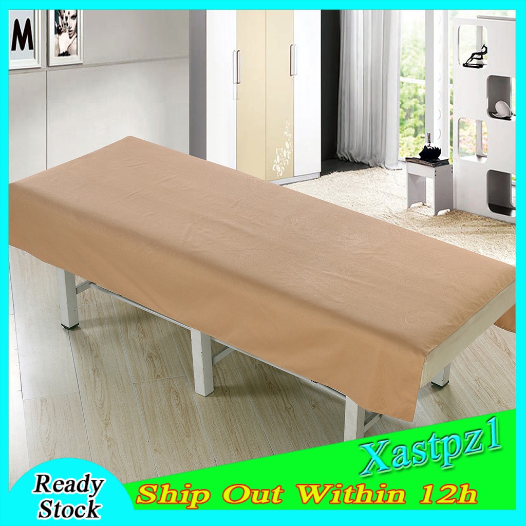 [Ready Stock] Waterproof Oil Proof Cosmetic Massage Bed Flat Sheet Cover 120x190cm