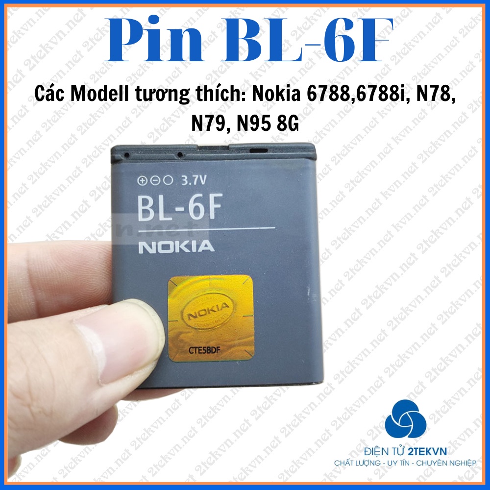 Pin Nokia BL-6F chính hãng giá rẻ