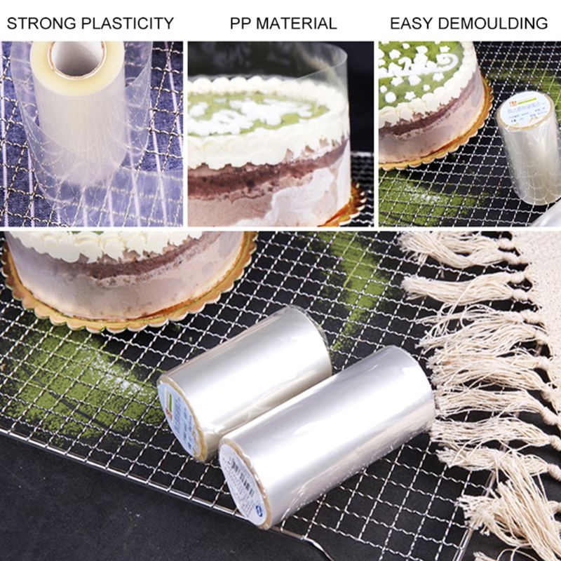 Cuộn Giấy Pet Trong Suốt 3.1x1968 Làm Bánh / Mousse / Chocolate