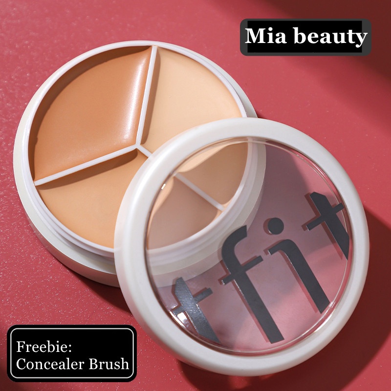 Kem Che Khuyết Điểm TFIT Dưỡng Ẩm Che Phủ Quầng Thâm Mụn Và Vết Thâm 3 Màu TFIT