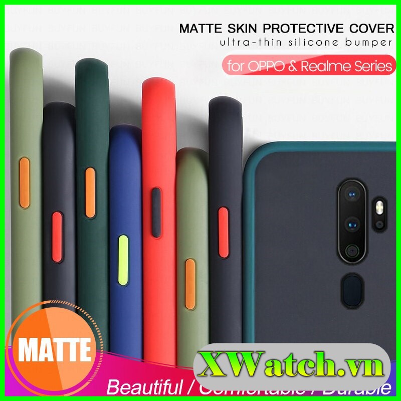 Ốp lưng cao su non Realme 8 C30s Q3 pro Q5 pro C12 C15 C25 C20 Realme X X2 pro Realme Q - 5 pro realme 6 pro Q2 / Q2 pro