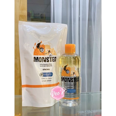 Set tẩy trang kèm refill ETUDE HOUSE MONSTER OIL IN CLEANSING