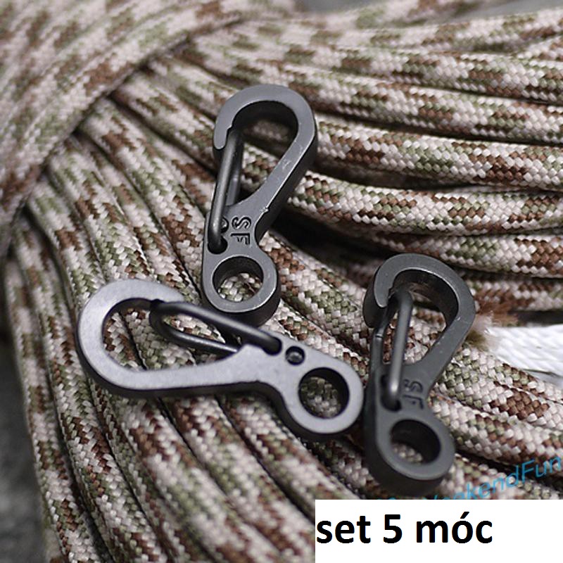 Set 5 móc khóa EDC mini tiện dụng -  Kích thước: 3cm * 1,5 cm