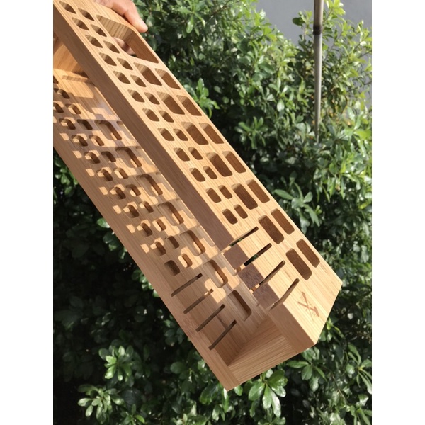 Khay đựng Tools 40cm Leather handmade