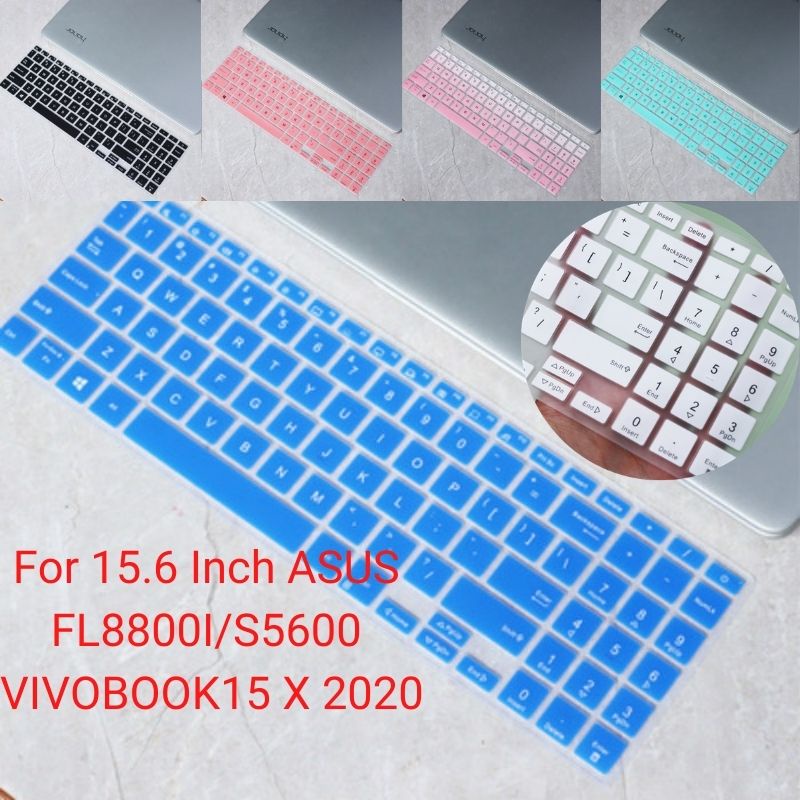 Miếng dán bàn phím silicon mềm siêu mỏng cho ASUS FL8800I S5600 VIVOBOOK15 X 2020 15.6 Inch