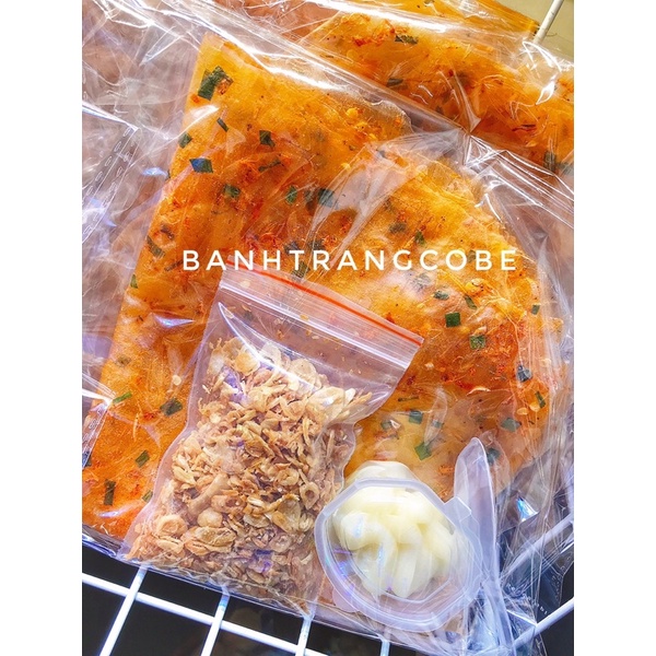 DẺO TÔM BƠ CAY HÀNH PHI - Bánh Tráng Cô Bé