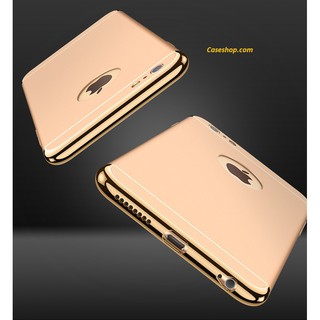 Ốp lưng 3 mảnh bóng đầu Iphone 6/6s (vàng)
