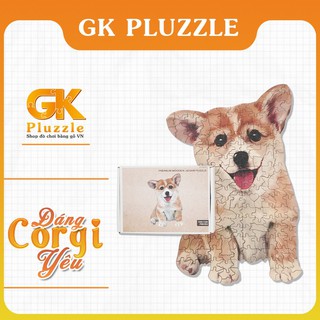Puzzle Bộ Xếp Hình Gỗ bởi PLUZZLE - Hình Con Chó