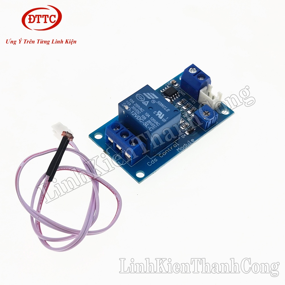 Mạch Cảm Biến Ánh Sáng Bật Tắt Tự Động XH-M131 12V