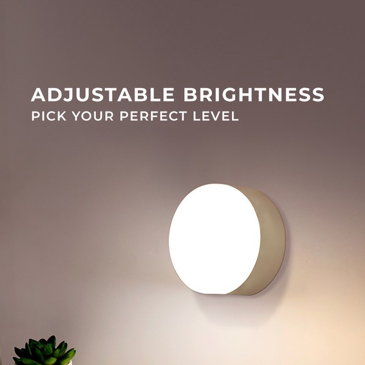 Đèn Ngủ Dán Tường Sạc Usb Không Dây Tiện Dụng Cho Gia Đình